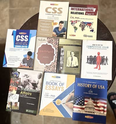 CSS preparation book set available for sale at a very reasonable price