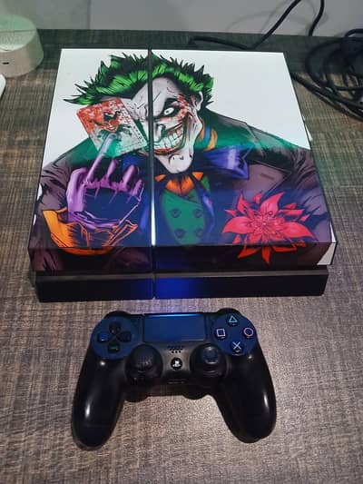 ps4 fat 1tb ssd +1 original controller  fresh condition  with box