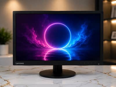 Lenovo  i5 7th Gen  PC | 8GB RAM | 128GB SSD +1TB HDD | 22'' Monitor