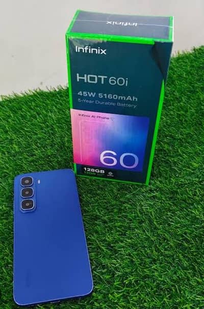 Infinix Hot 60i Blue color