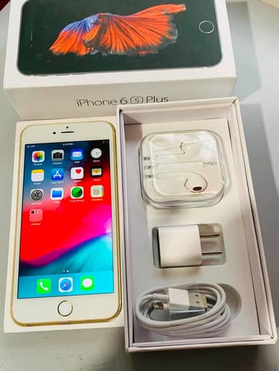 iphone 6s plus 128 GB  (no open no repair) (PTA approved) all ok