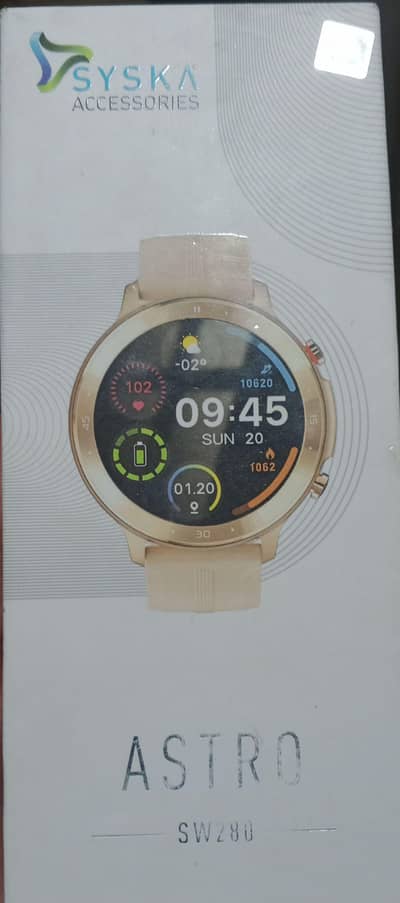 syska Astro 2026, use only three times, full new watch