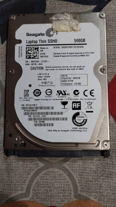 ssd and hdd hard drive