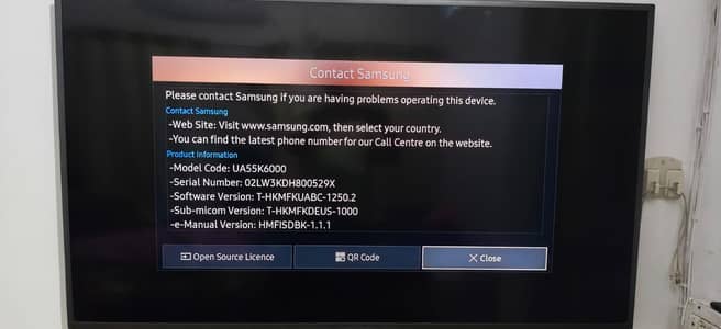 Samsung 55 Inch Android Smart LED TV – Excellent Condition