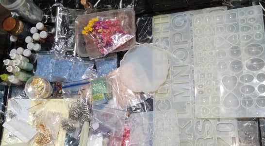 Resin jewelry making tools and equipment