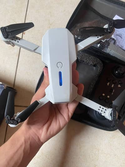 E88 Pro Drone with Remote, Battery & Carry Case | Needs Repair