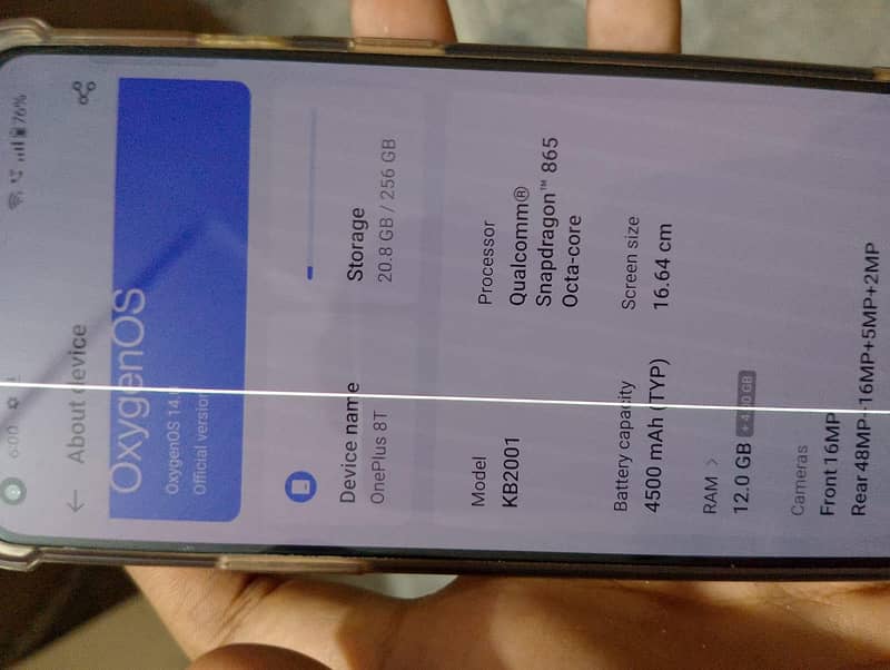 One Plus 8T 1