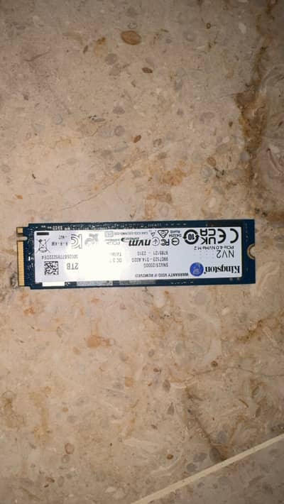 Kingston 2tb SSD nvme m2 for sell