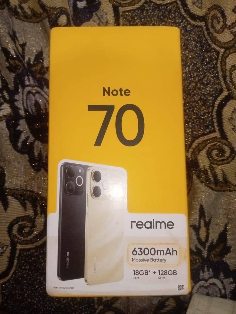 Realme note 70 9