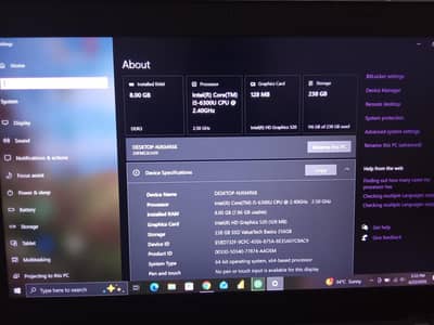 Lenovo Thinkpad i5 6th Generation