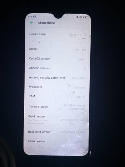 OPPO A1k