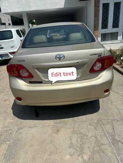 Toyota Corolla GLI 2010
