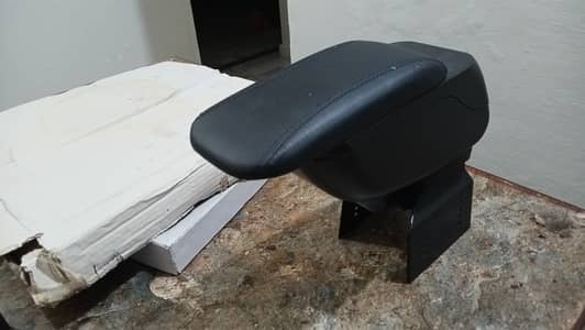 Premium Universal Car Armrest Console Box with Storage – Black