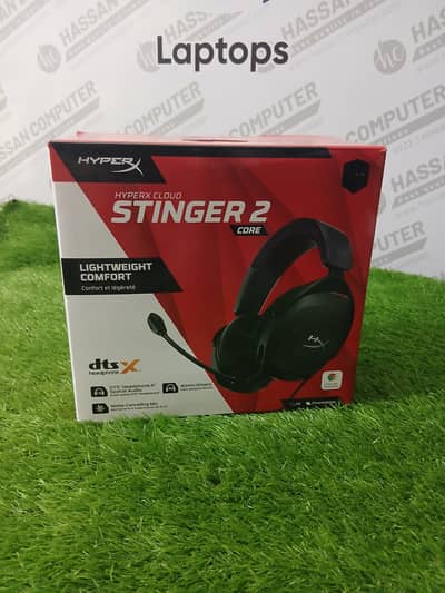 New HyperX Cloud Stinger 2 Core Gaming Headset with Spatial DTSX Audio