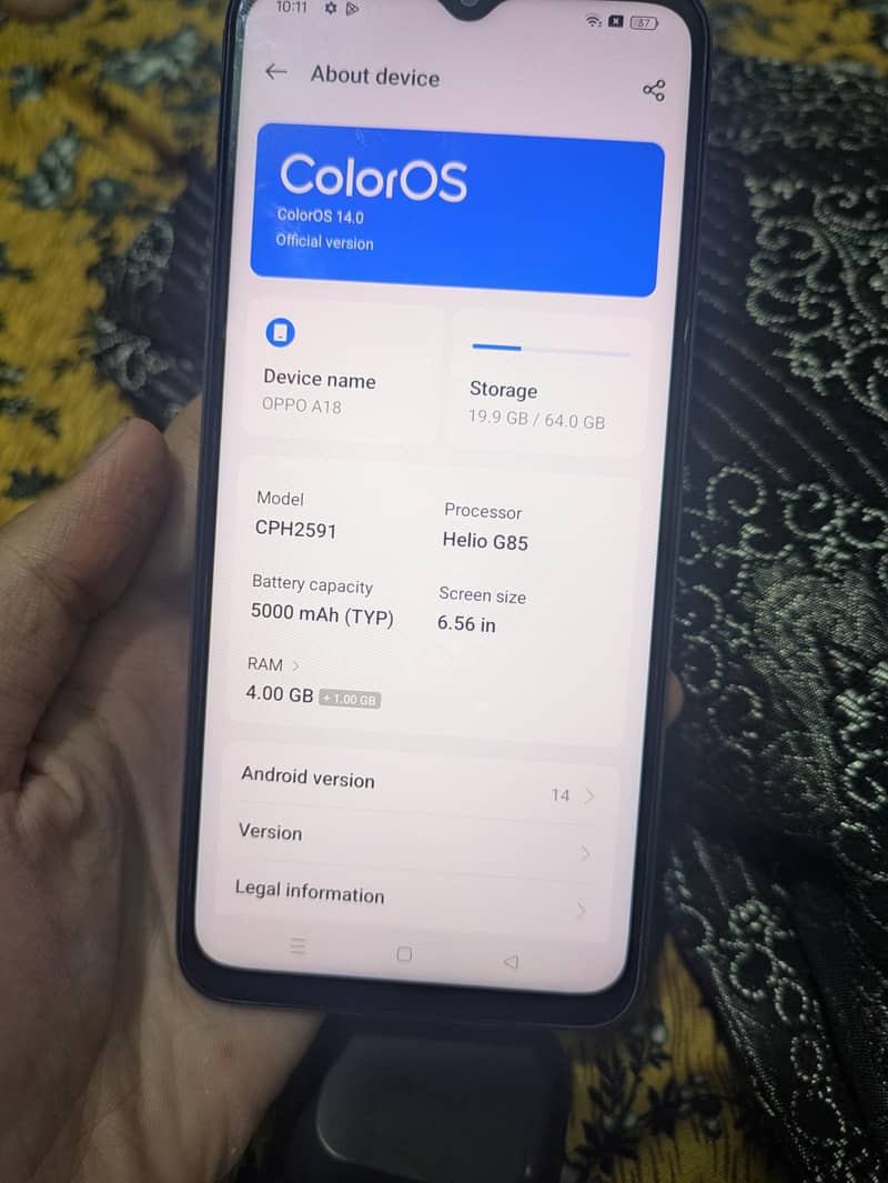 OPPO A18 3