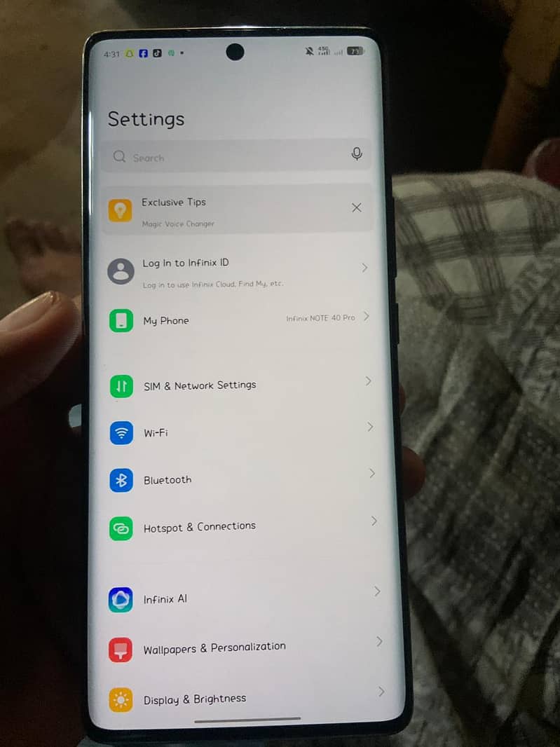 Infinix Note 40 pro 0