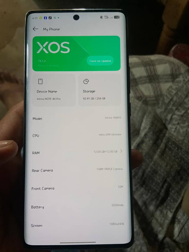 Infinix Note 40 pro 1