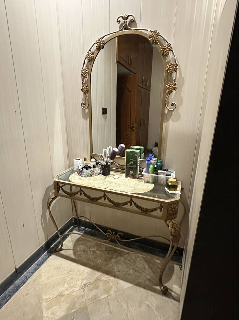 Console set with Sofas + Table + dresser + 3