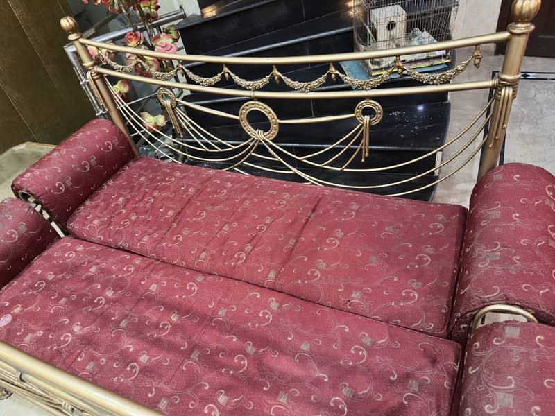 Console set with Sofas + Table + dresser + 8