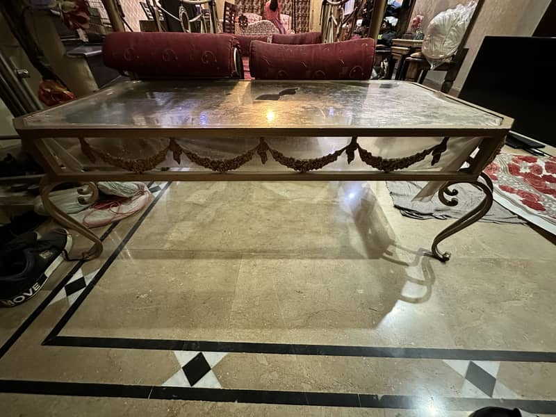 Console set with Sofas + Table + dresser + 11