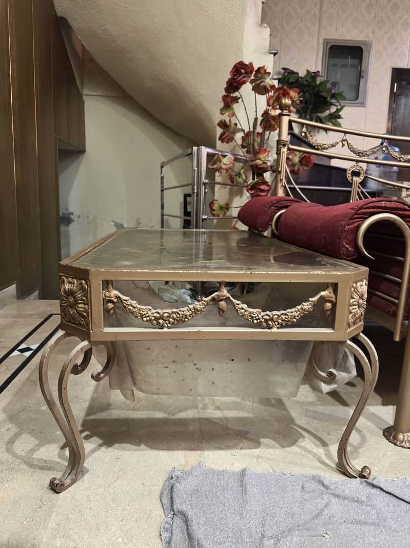 Console set with Sofas + Table + dresser + 12