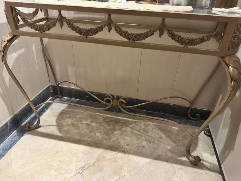 Console set with Sofas + Table + dresser + 13