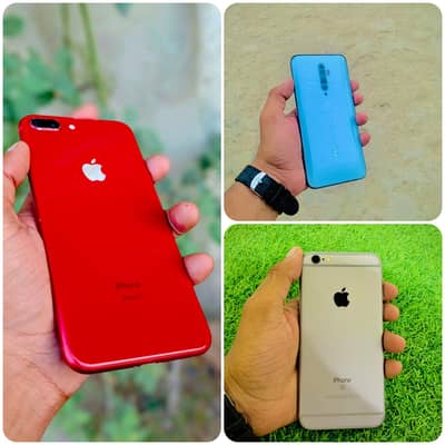 iPhone 8 Plus || Oppo Reno2z || iPhone 6s