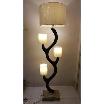 wooden floor lamp new design