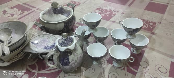 glass dinner set for sell