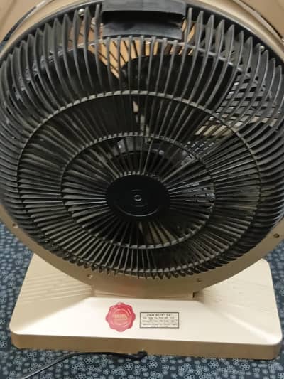 Louvre Basket Fan