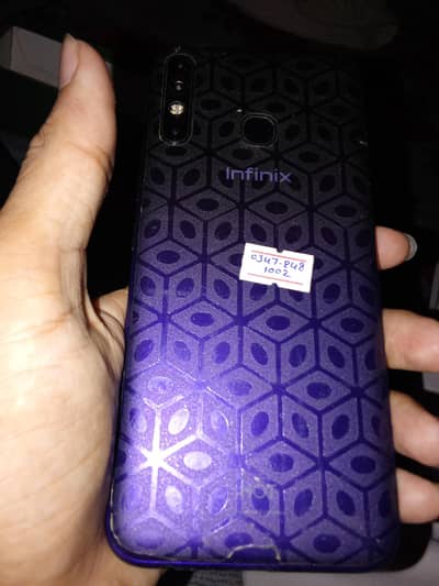 Infinix hot 8 with box 4:64