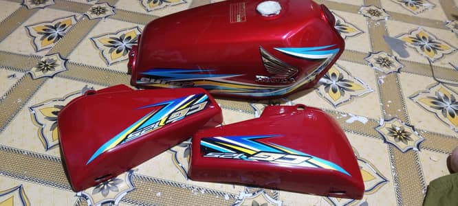 Honda cg 125 2018 model fuel tank