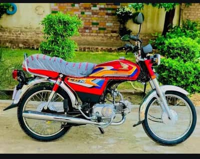 HONDA CD 70 BRAND NEW CONDITION