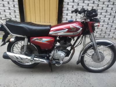 honda CG125 red colour