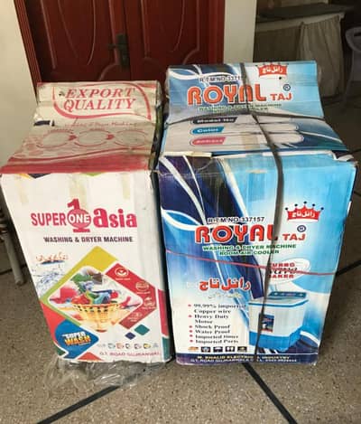 washing & dryer machine