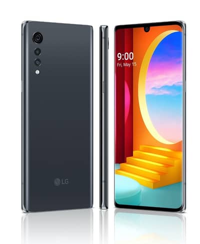 LG Velvet 5G argent sale
