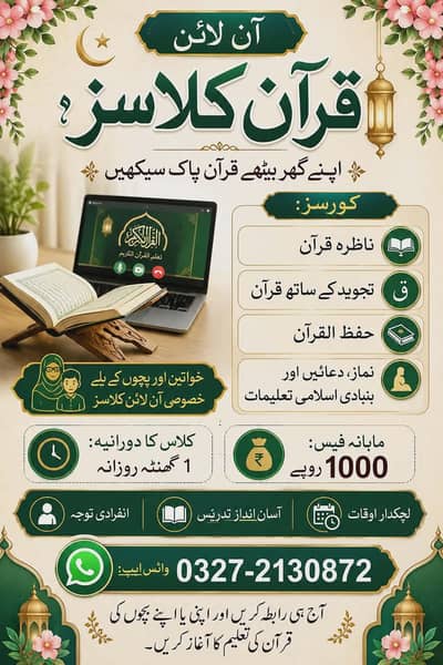 Online Quran teacher