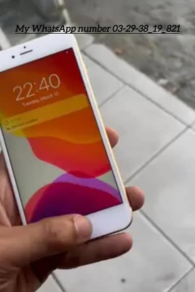 iPhone 6S PTA approved 128 GB  my WhatsApp number 0327 4708220