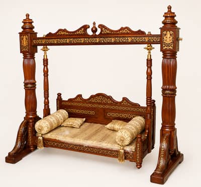 HUGE SALE, NEW CHINIOTI SHEESHAM 2 SEATER JHOOLA,1st VISIT then BUY.