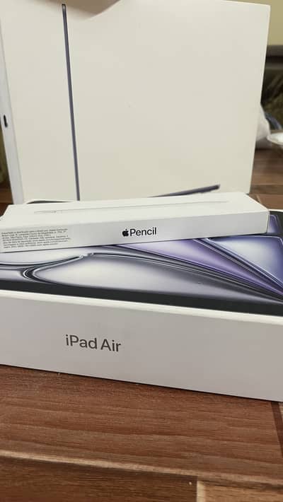 iPad Air 11 inch M3 Wifi+Celluar 128gb Space Grey Sealed Pencil Inc