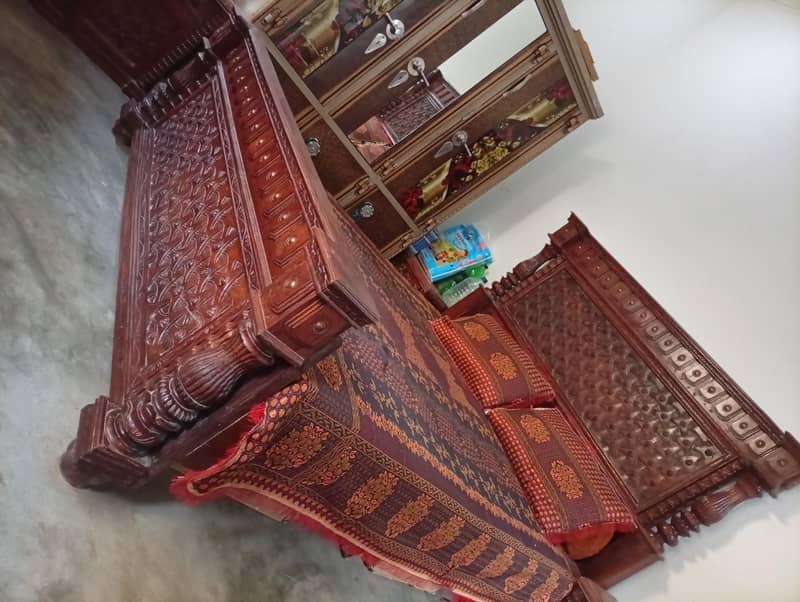 bed set / lukxry bad / wooden bad / double bed / king size bad / bad 3