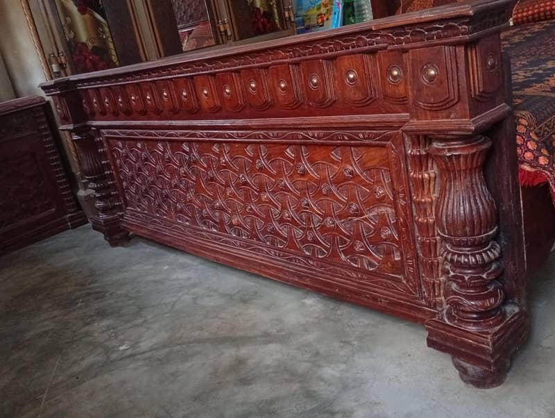 bed set / lukxry bad / wooden bad / double bed / king size bad / bad 4