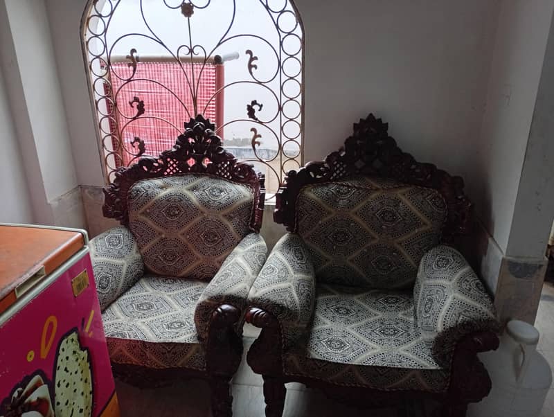 bed set / lukxry bad / wooden bad / double bed / king size bad / bad 7