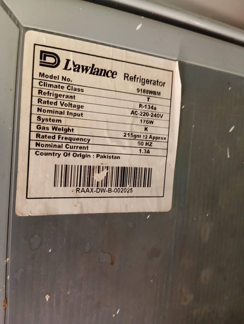 Dawlance fridge 0