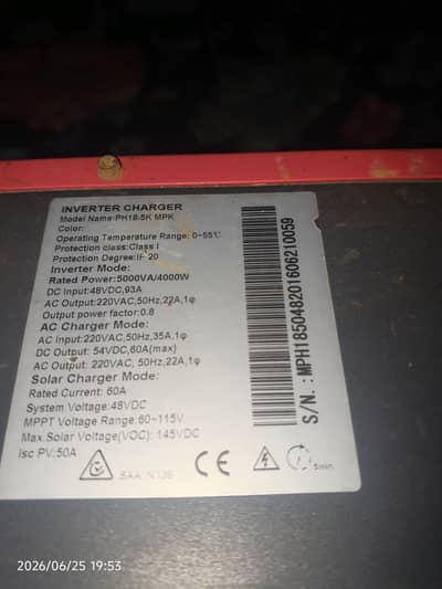 5KVA/48V inverter used