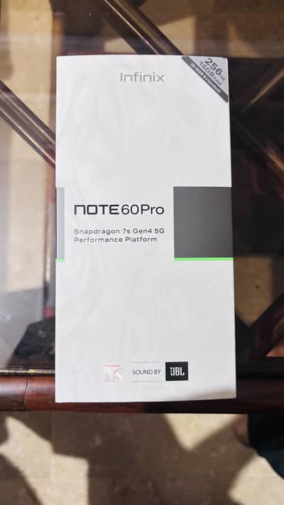 Infinix note60Pro 16gbRAM 256gb