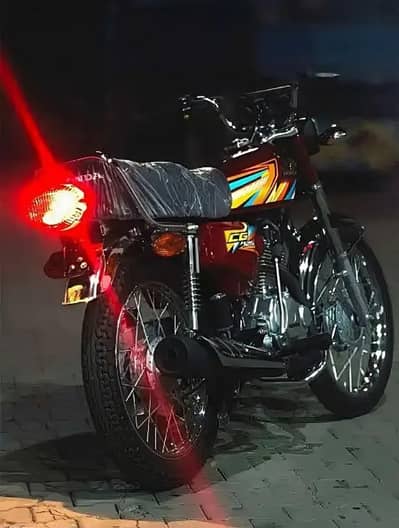HONDA CG 125 UNREGISTERED