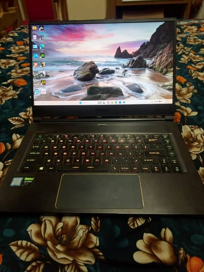 MSI GS65 Stealth 9SG 15.6" Gaming Laptop  Core i7-9750H Nvidia RTX2080