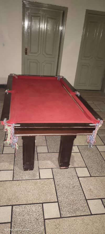 billiard 3 foot by 6 foot
