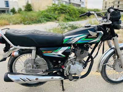 Honda CG 125 model 2023 unregistered whatsapp 03292264339